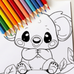 fun coloring book drawing